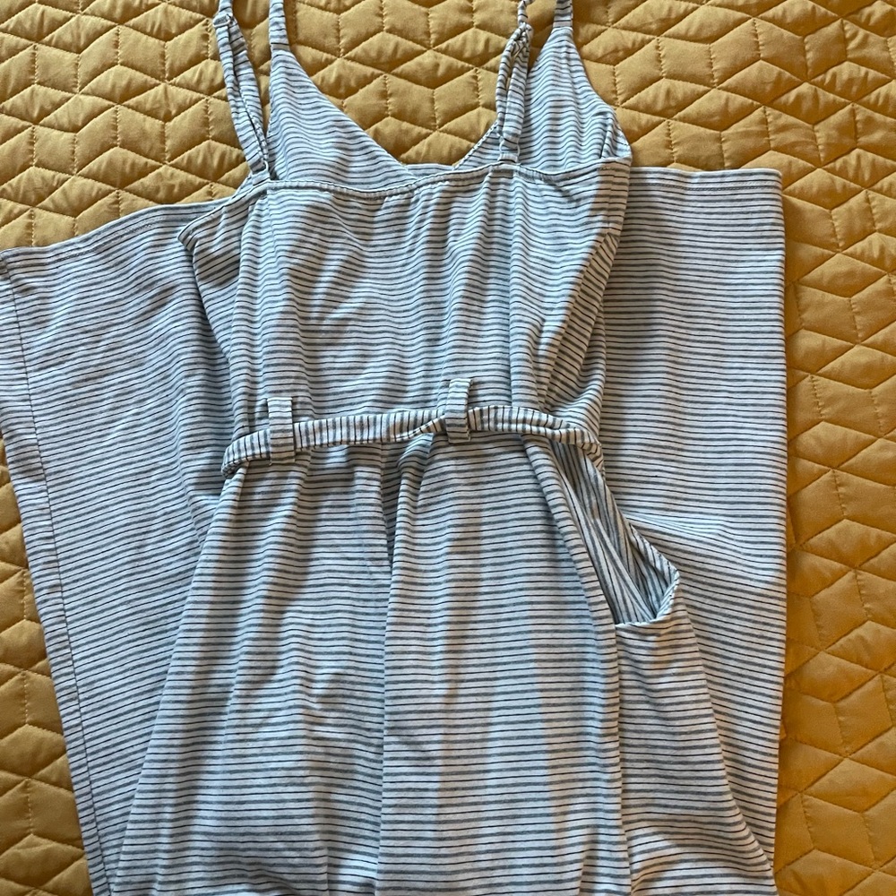 Striped jumpsuit